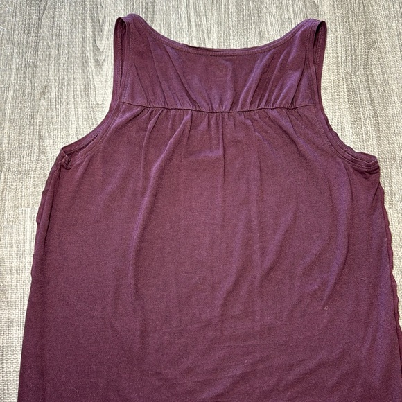 LOFT Textured Burgundy Tank - Women’s Size S - Picture 6 of 7